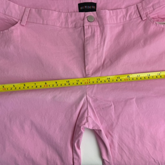 Hayley Elsaesser Sunset Pink Flare Pants XXL = 42" waist, 33" inseam (16?) - Picture 10 of 16